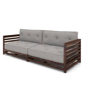 Wooden Sofa Set Designs: Buy Wooden Sofa Sets Online  Urban Ladder