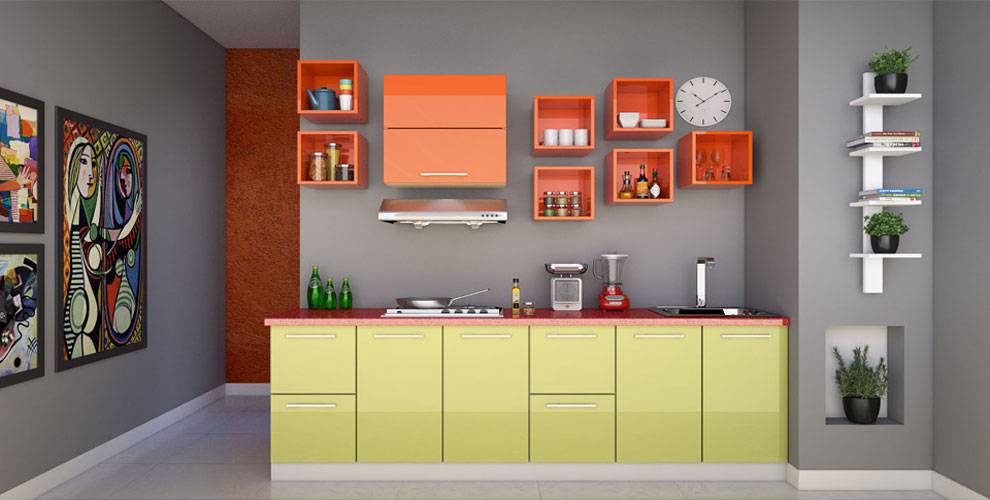 Modular Kitchen Design: Check Designs, Price, Photos & Buy - Urban ...  3Ft. X 8Ft - â‚¹144,714.92